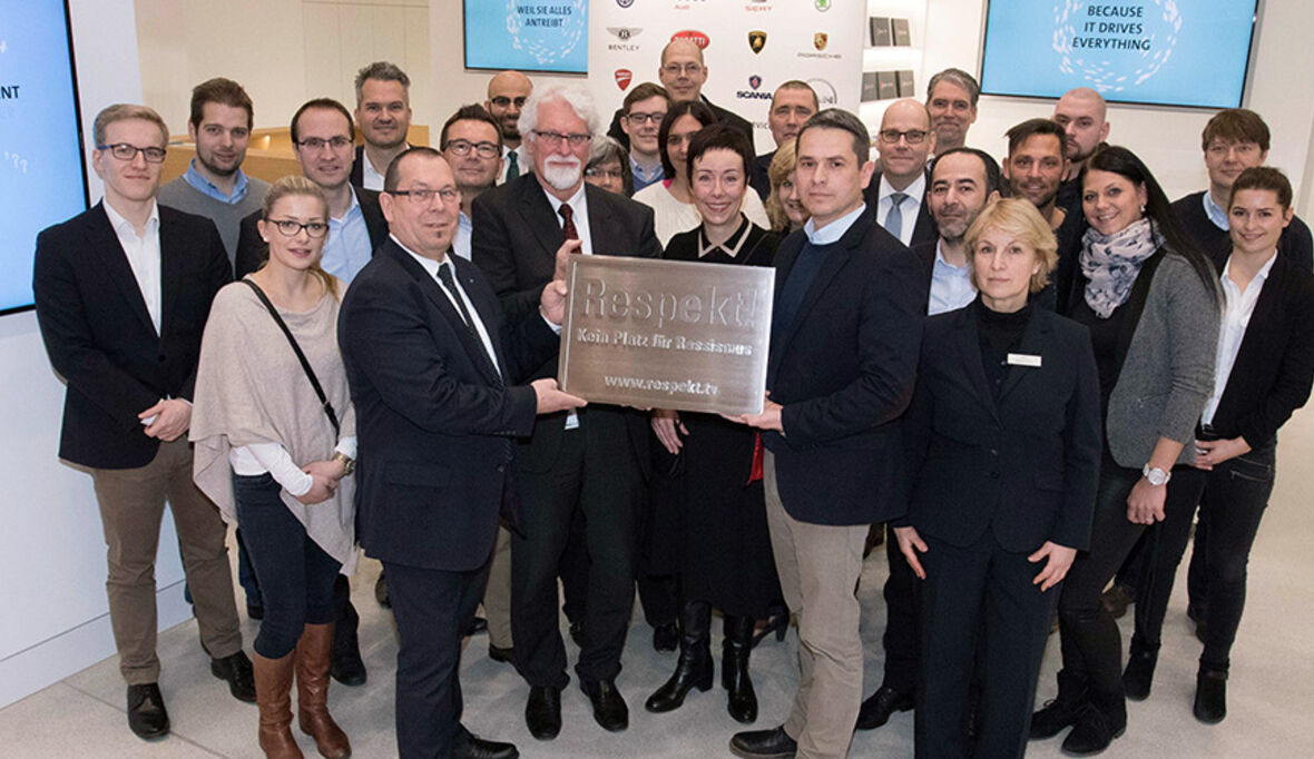 "Respekt!": VW unterstützt Initiative gegen Rassismus