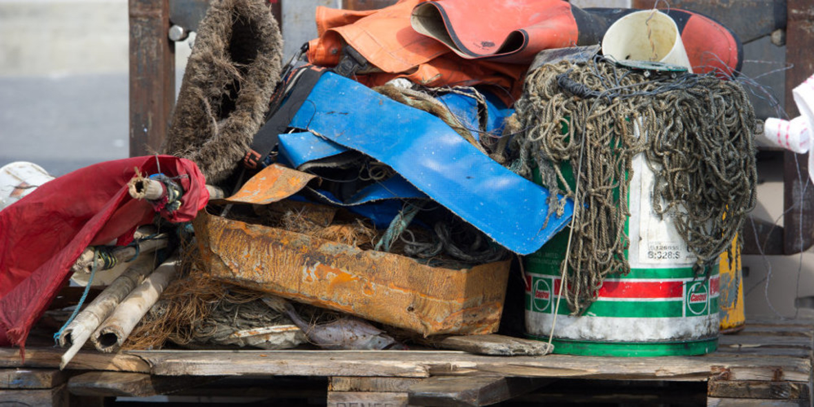 Einsatz gegen Müll im Meer