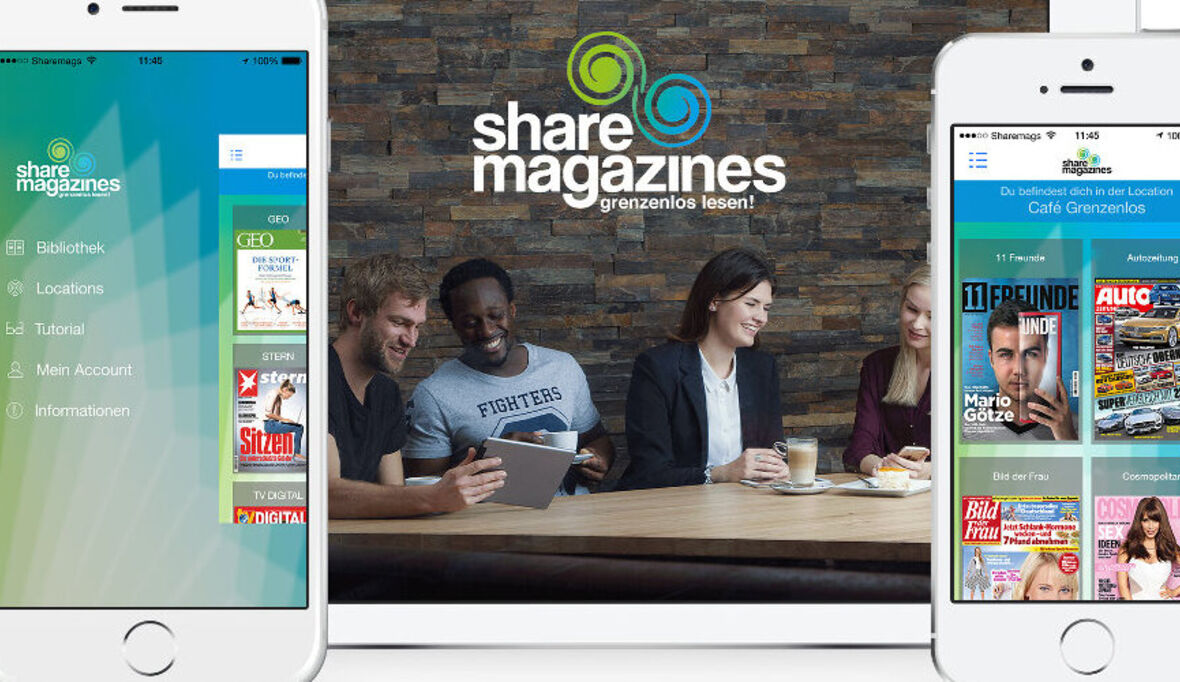 sharemagazines – der digitale Lesezirkel