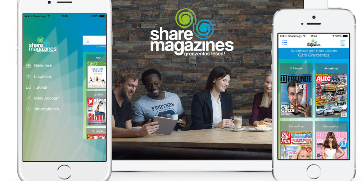 sharemagazines – der digitale Lesezirkel