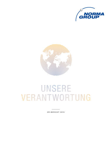 CR-Bericht 2015 der Norma Group