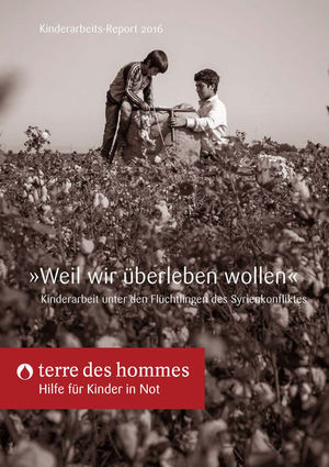 Cover des Kinderarbeits-Reports 2016.