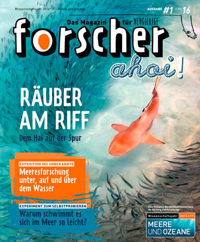 Cover des Magazins forscher ahoi!