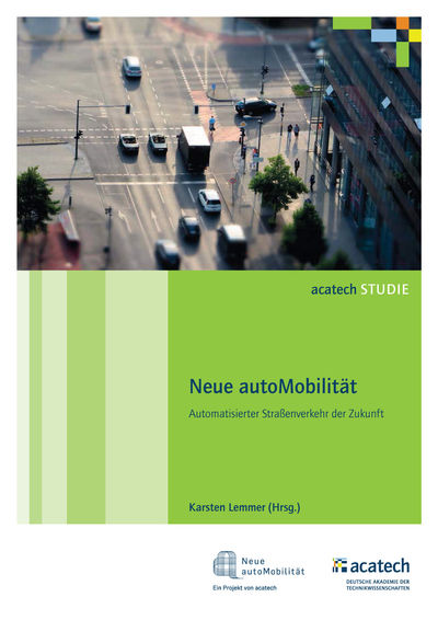 Cover der Studie Neue autoMobilität.