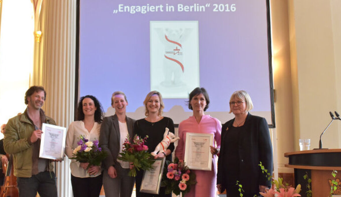 „Engagiert in Berlin“ 2016 - ImmobilienScout24 gewinnt Unternehmenspreis des Landes Berlin