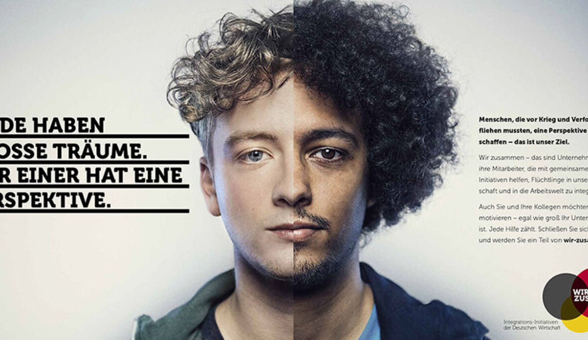 Tchibo unterstützt Integrations-Initiative „Wir zusammen“