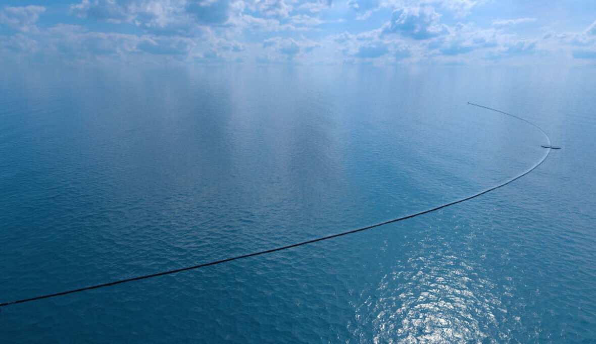 Barriere befreit Meere von Plastikmüll