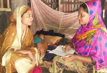  Programme in Bangladesch bereiten Frauen auf die Geburt vor. 