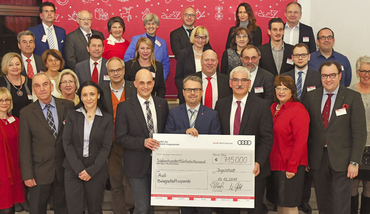 Audianer unterstützen soziale Einrichtungen 