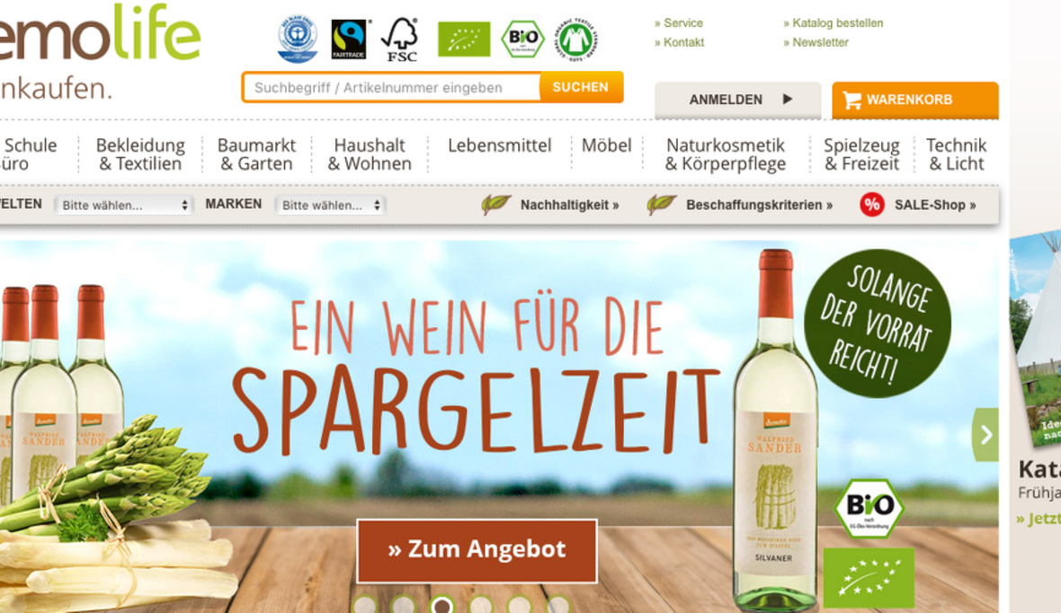 Amazon Adé? Nachhaltige Onlineshops auf dem Vormarsch