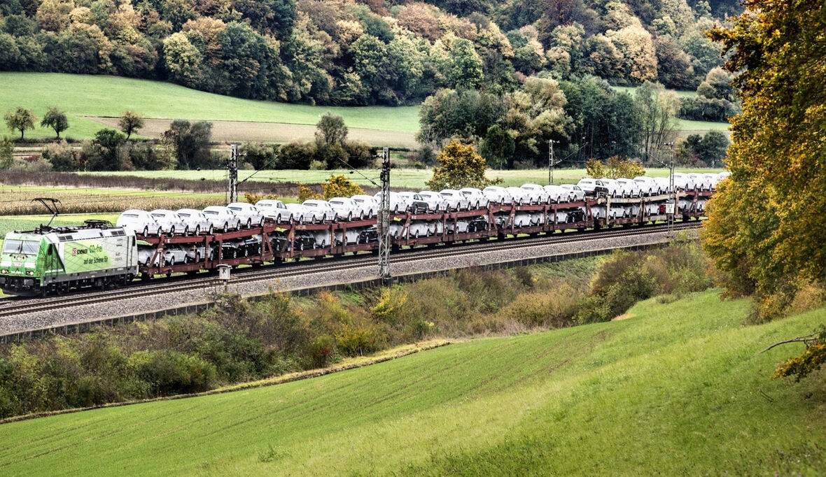 Audi fährt mit DB Cargo deutschlandweit CO2-frei