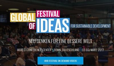 Global Festival of Ideas: SDGs spielend erlernen