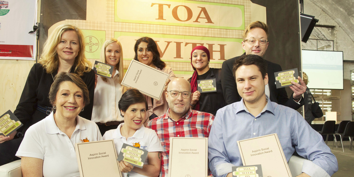 Gewinner des Aspirin Social Innovation Award vorgestellt