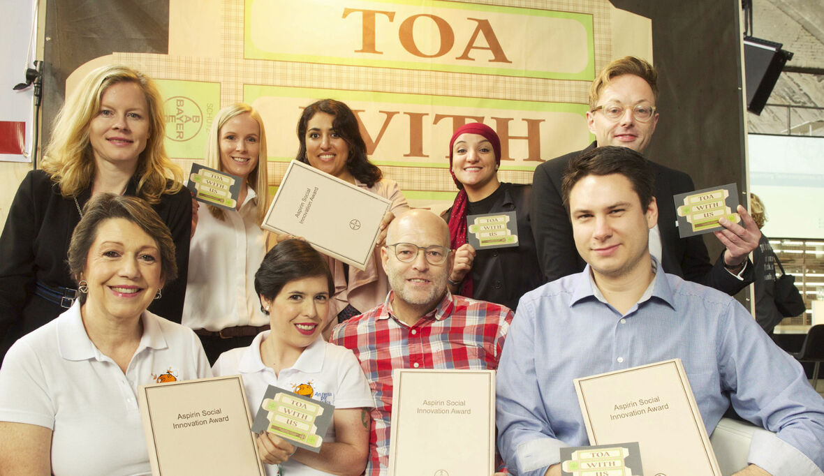 Gewinner des Aspirin Social Innovation Award vorgestellt