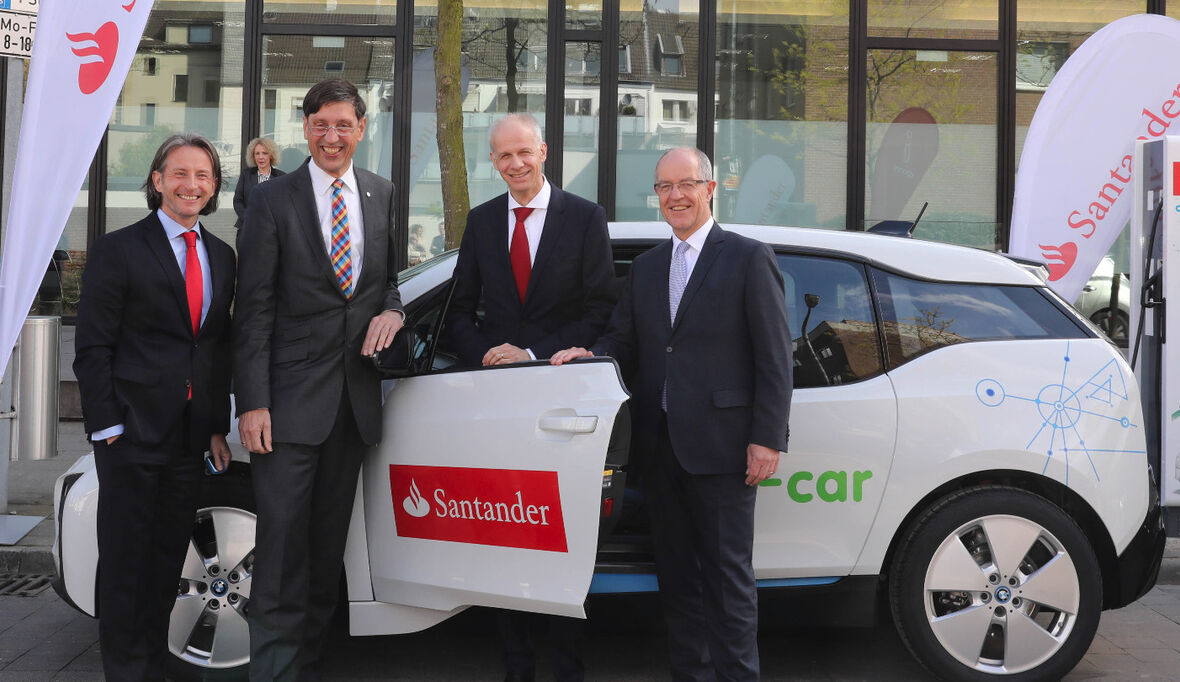 Santander macht e-mobil