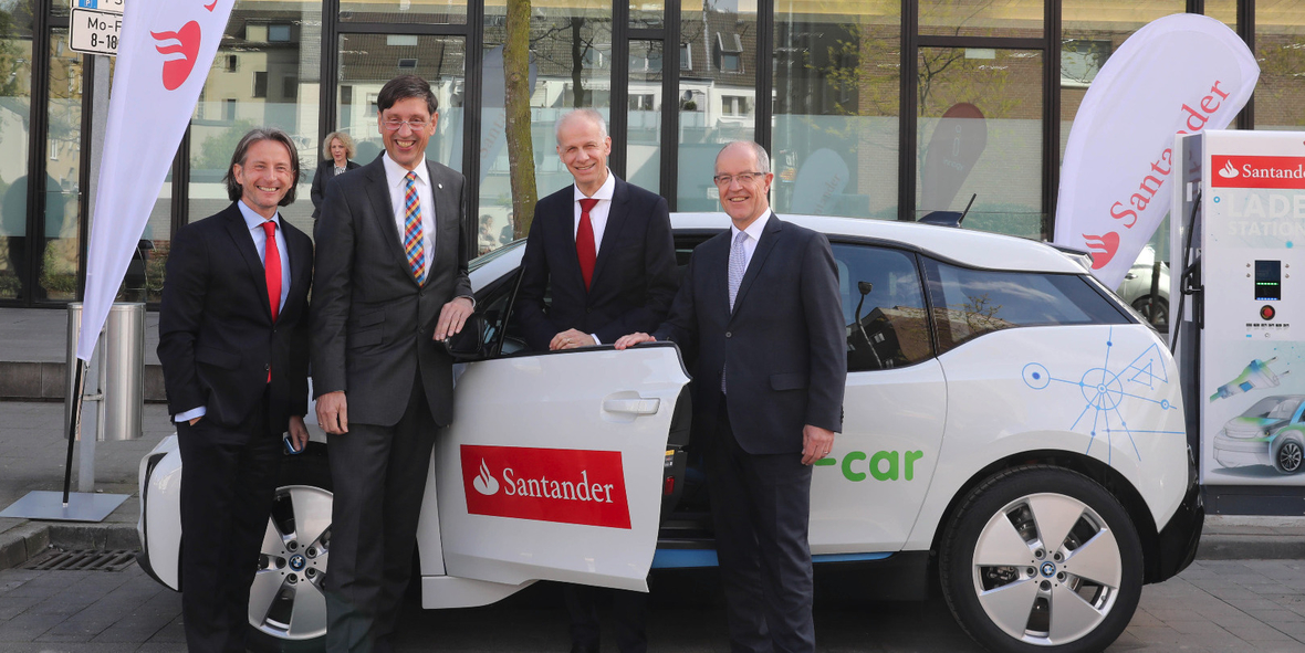 Santander macht e-mobil