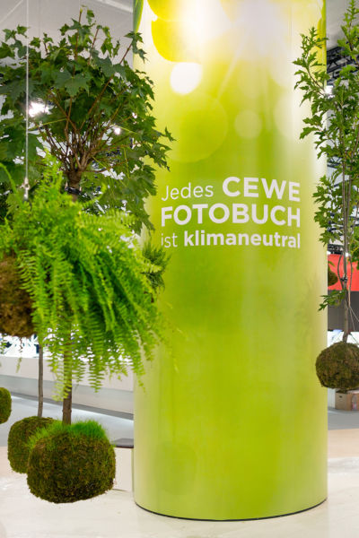 Jedes CEWE Fotobuch ist klimaneutral
