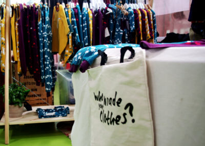 Austeller auf der Messe Heldenmarkt