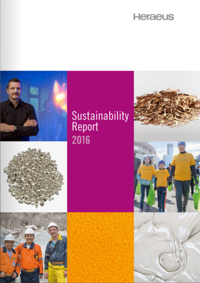 Heraeus präsentiert ersten Nachhaltigkeitsbericht