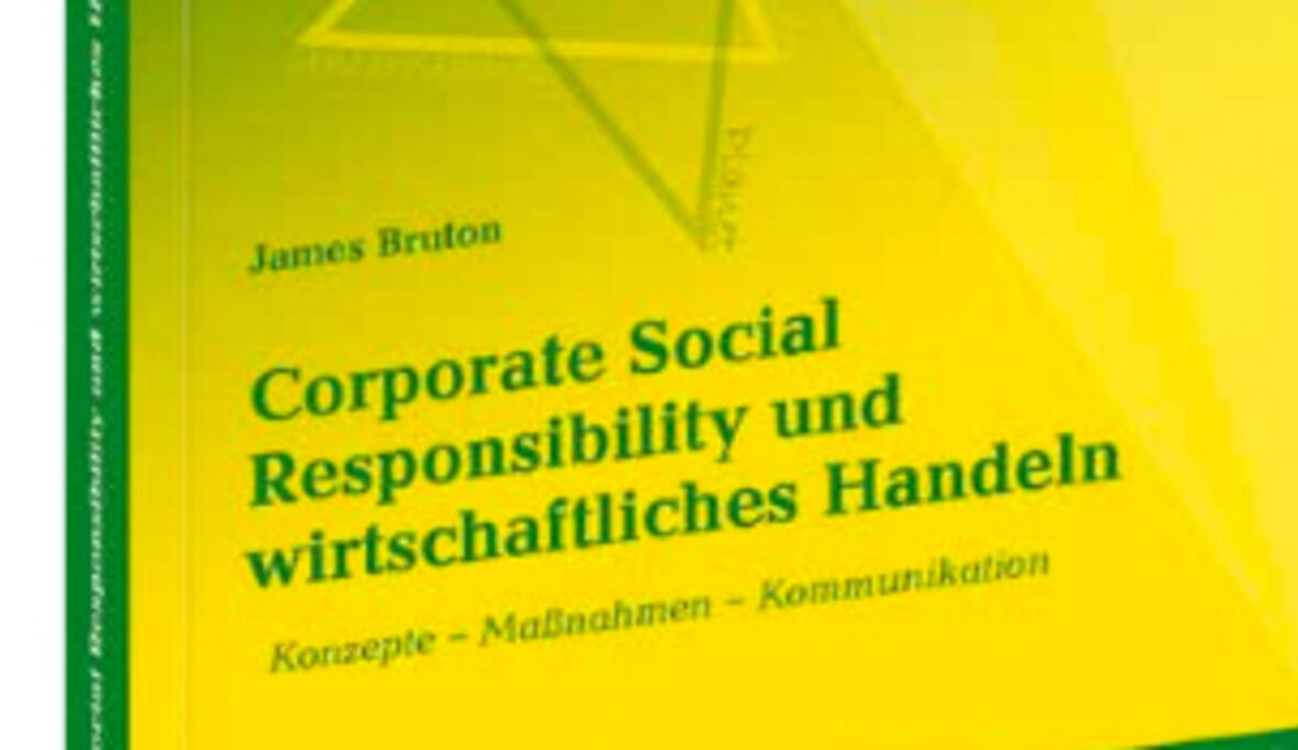 James Bruton stellt neues CSR-Lehrbuch vor