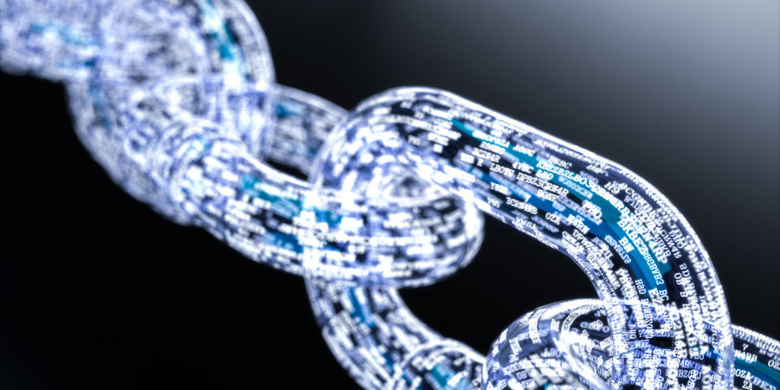 Blockchain Kette Daten Internet Web 