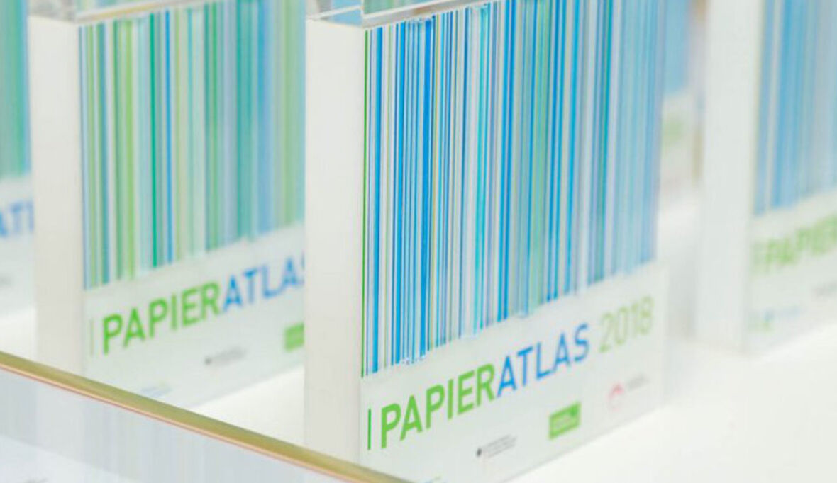 Auf Rekordkurs mit Recyclingpapier