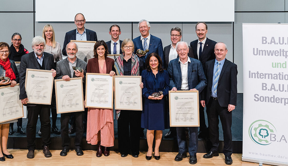 B.A.U.M. gibt Preisträger 2018 bekannt