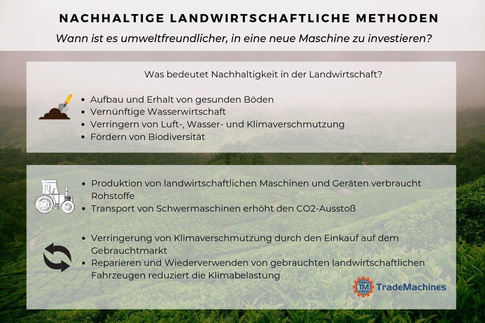 Nachhaltige landwirtschaftliche Methoden