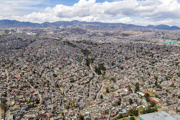 Mexiko Stadt Panorama