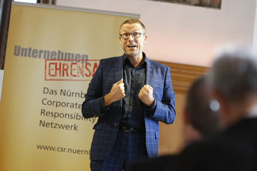 Keynote von Prof. Dr. Uwe Schneidewind auf dem zweiten Nürnberger CSR-Tag
