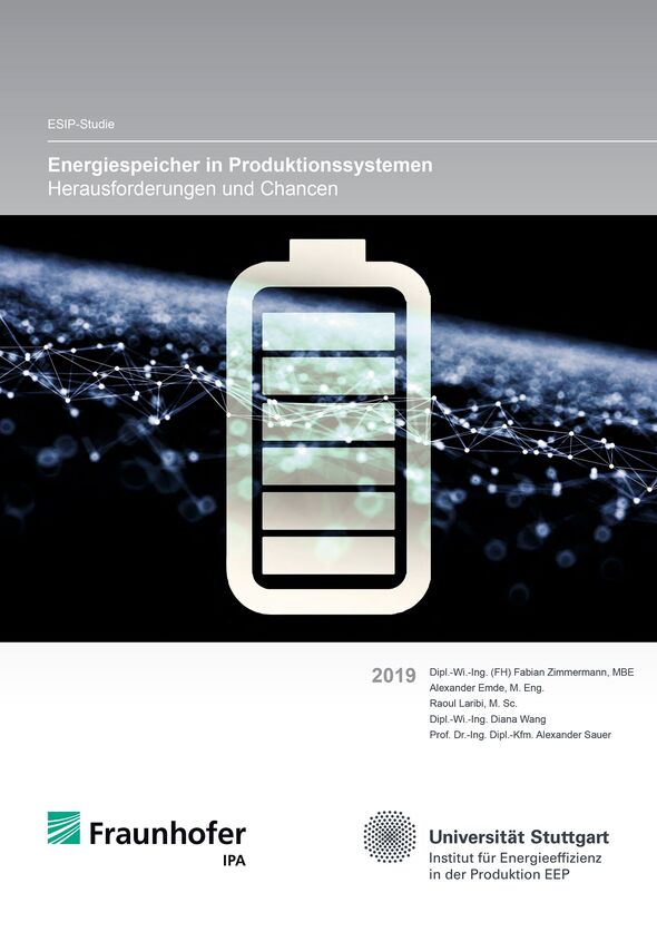 ESIP-Studie „Energiespeicher in Produktionssystemen“