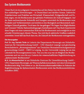 „Das System Bioökonomie“