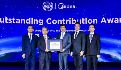 Midea erhält „Outstanding Contribution Award“