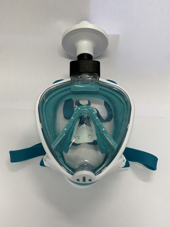 Die aus der Tauchmaske entwickelt Atemschutzmaske