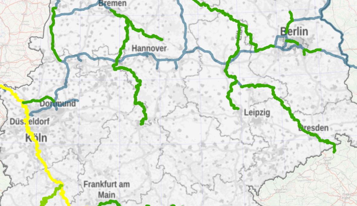 Stress an deutschen Flüssen: Umwelt und Wirtschaft unter Druck