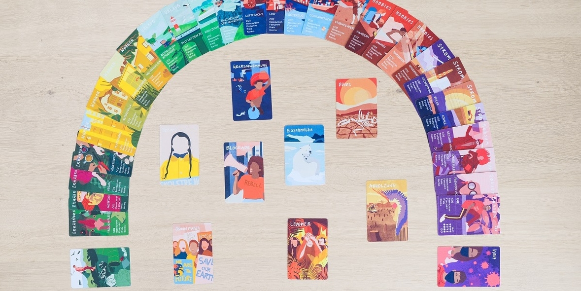 Das Kartenspiel für alle Klimaheldinnen und -helden ist da