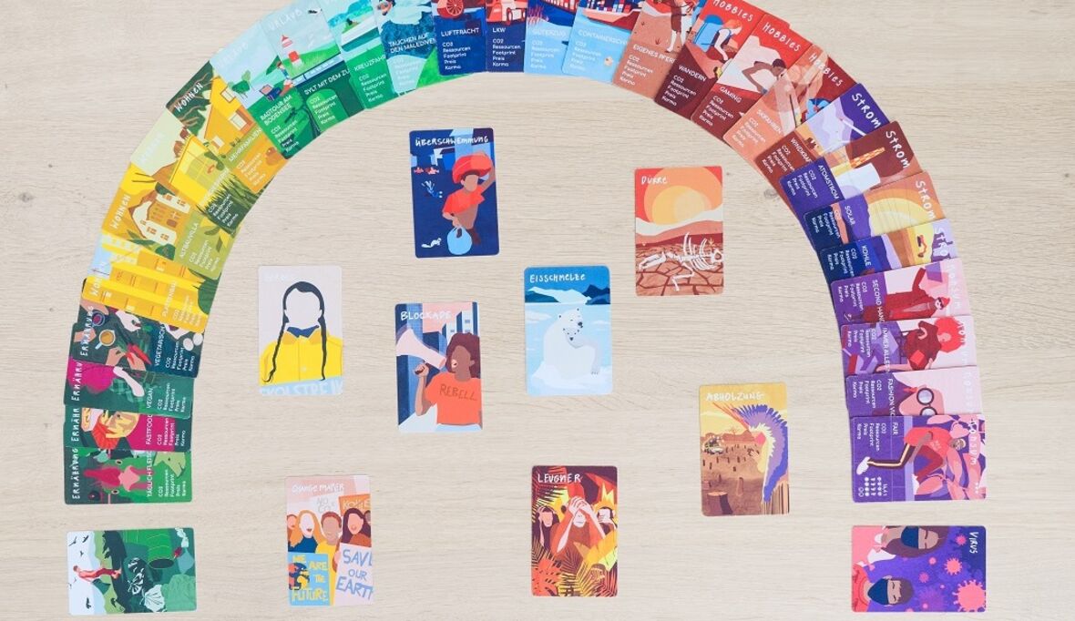 Das Kartenspiel für alle Klimaheldinnen und -helden ist da
