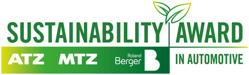 Logo des Sustainability Award in Automotive 