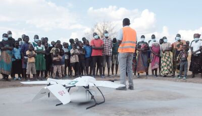 Drohnen sollen medizinische Versorgung in Malawi verbessern