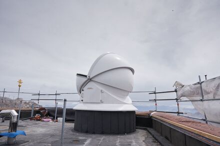 Am Observatorium auf der Zugspitze beobachten die Forschenden die Konzentrationen von rund 30 Spurengasen.