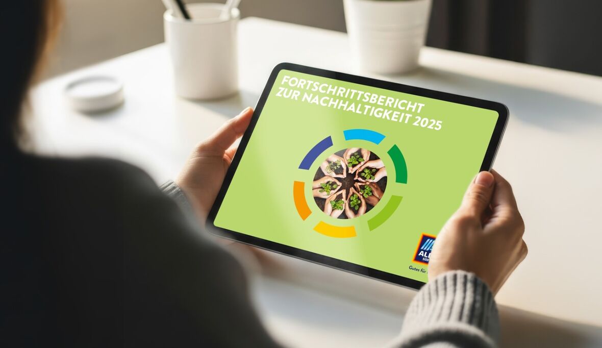 ALDI SÜD legt Nachhaltigkeitsbericht 2025 vor: Fortschritt messbar gemacht