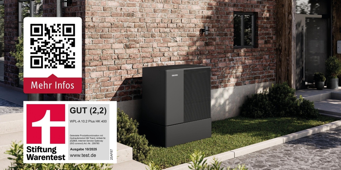 Stiftung Warentest: „Heizen mit Wärmepumpen günstiger als Gas“