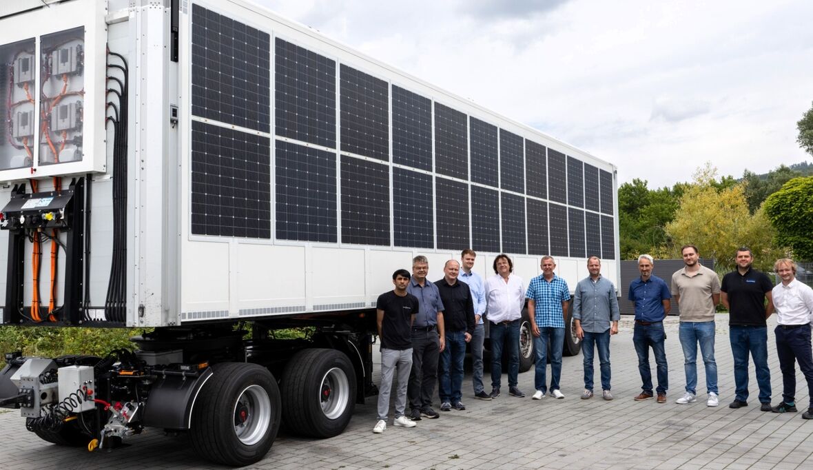 Revolutionäre Effizienz und erhöhte Fahrsicherheit im „evTrailer2“-Projekt erreicht