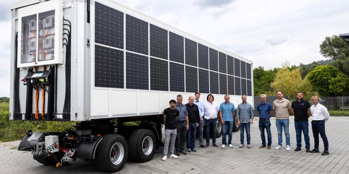 Revolutionäre Effizienz und erhöhte Fahrsicherheit im „evTrailer2“-Projekt erreicht