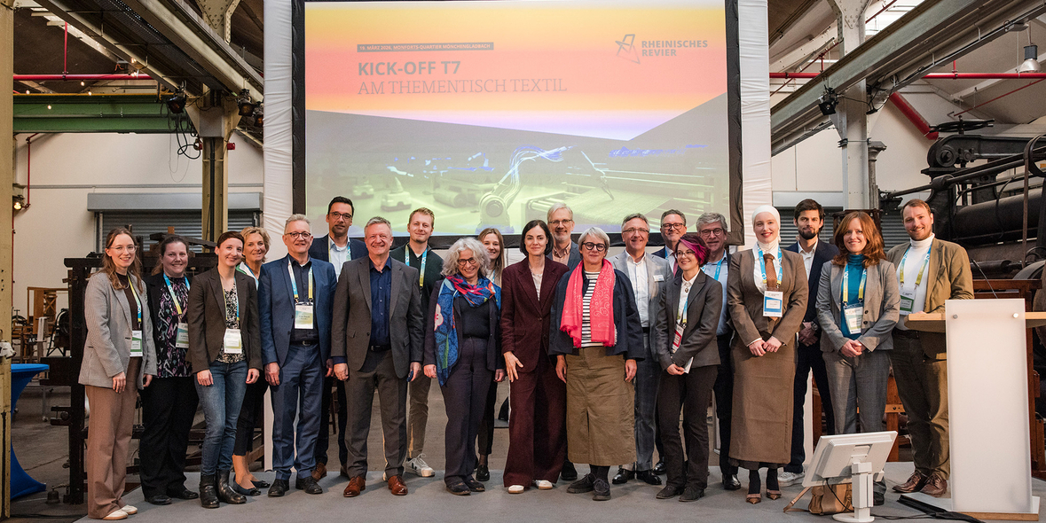 Textilfabrik 7.0 gestartet: Mönchengladbach wird Reallabor für nachhaltige Textilproduktion