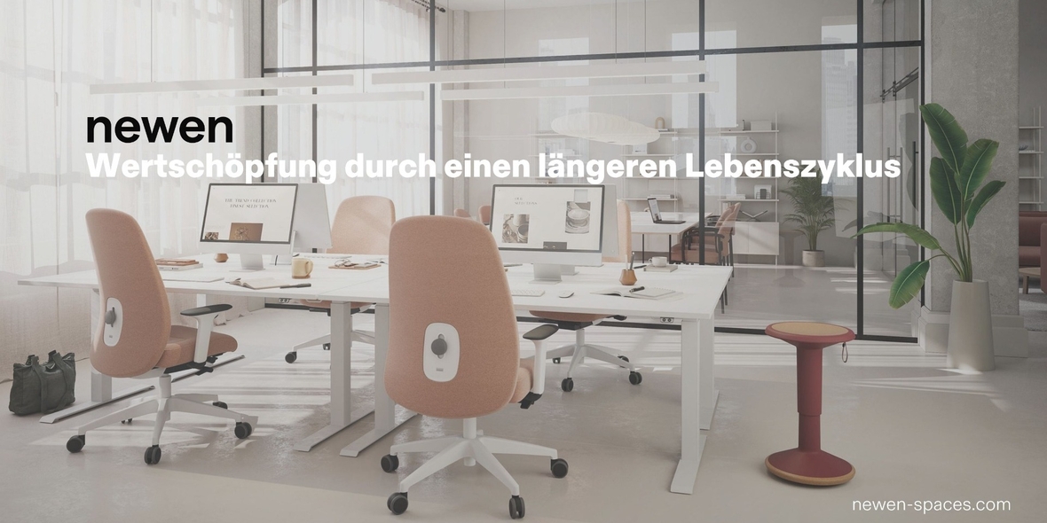 newen: Neue Plattform macht Kreislaufwirtschaft für Büromöbel planbar
