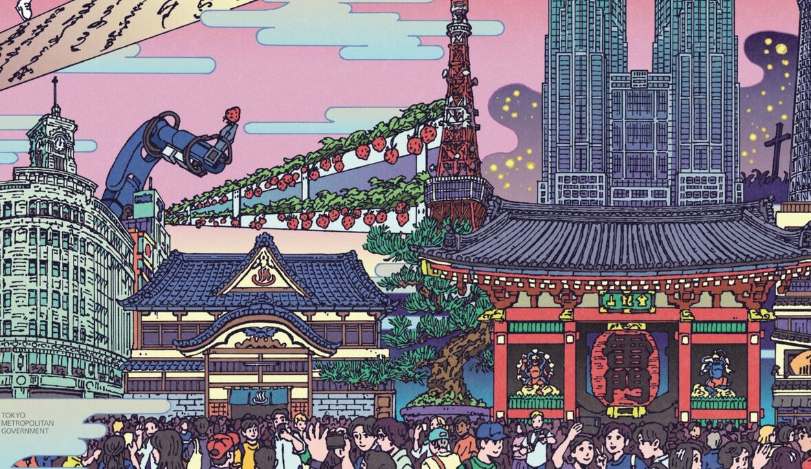 Müll, der zum Wald wird: Tokio zeigt, wie Metropolen ihre Zukunft neu erfinden