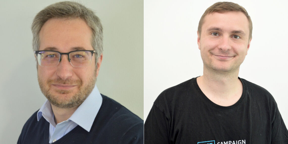 Oriol Badia ist Mitgründer und Geschäftsführer von Gift Campaign. Peter Schwerin ist als Marketing-Manager für den deutschen Markt bei Europas Werbeartikel-Multi zuständig.