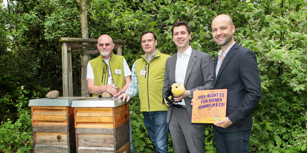 Aldi Süd schwärmt für Bienen