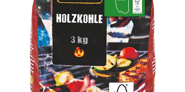 ALDI SÜD Grillkohle aus Namibia